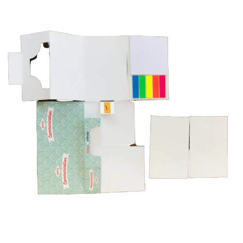 set de bureau déplié